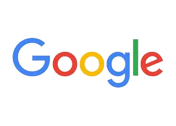 A green background with google written in red, yellow and blue.